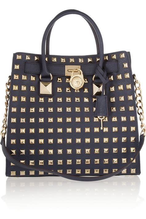 michael kors studded hamilton|Michael Kors Hamilton bag outlet.